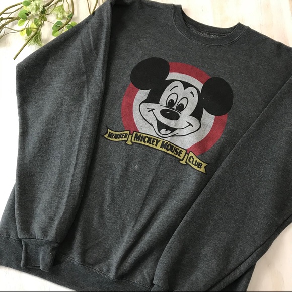 mouseketeer sweatshirt